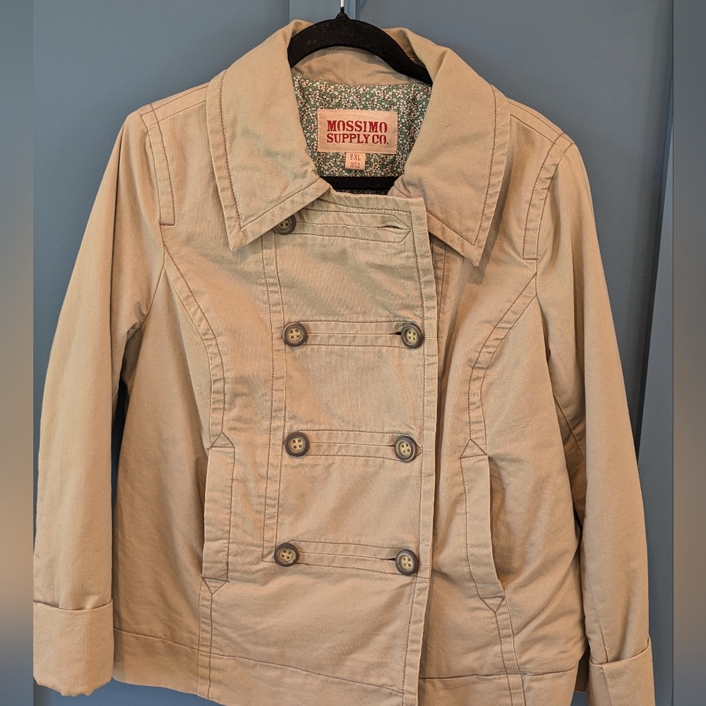 Mossimo Supply Co. Khaki Utility Jacket